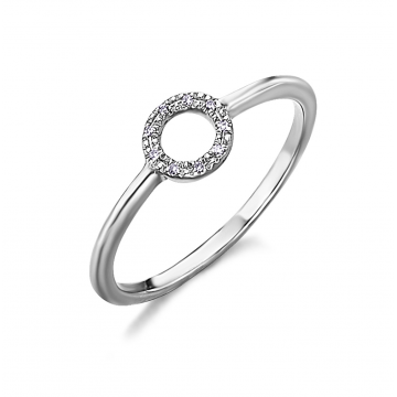 Bague, diamants et or 18 cts