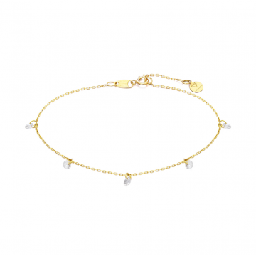 Bracelet, diamants et or 18...