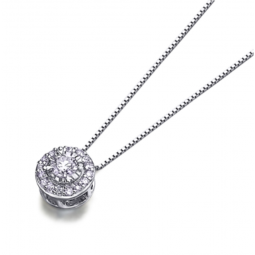 Collier, diamants et or 18 cts