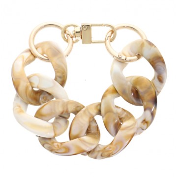 Bracelet Léontine, Beige...