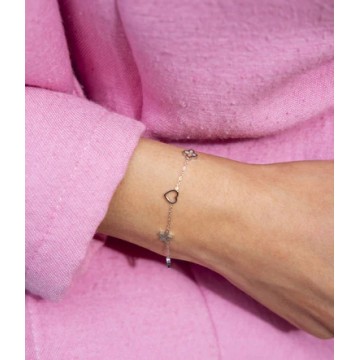 Bracelet Kalyne, acier doré