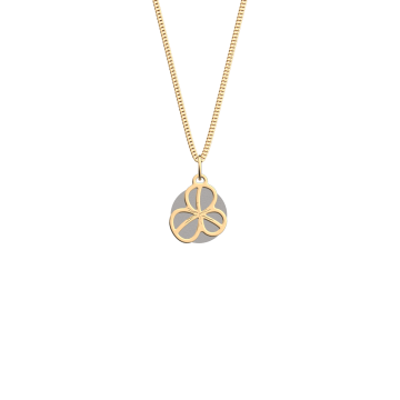 Collier Trèfle Petit rond...