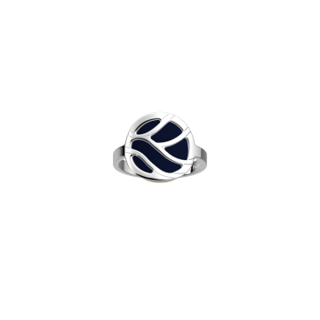 Bague ronde Wavy 16 mm...