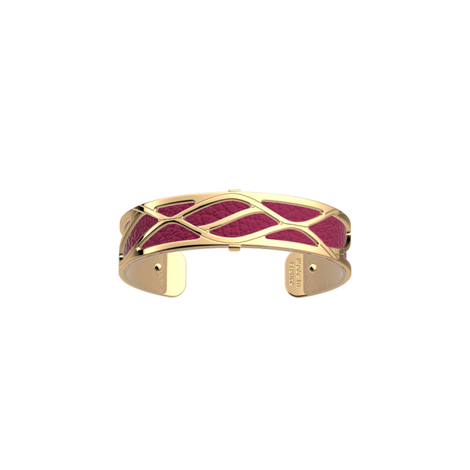 Bracelet cuir et pierre agate facettée ajustable