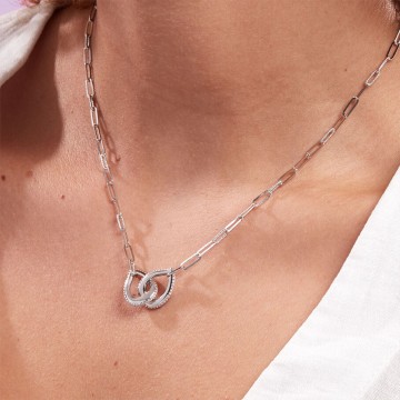 Collier Gémini, Argenté