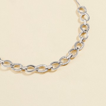 Collier Harmonie, Argenté