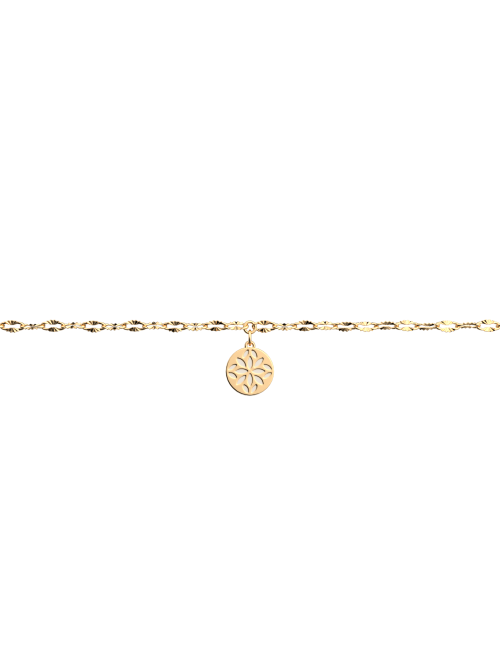 Bracelet chaîne Lotus...