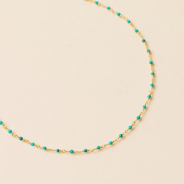 Collier rond Inde, Lagon...