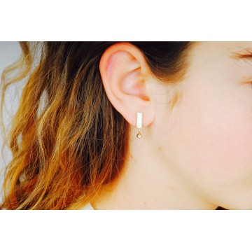 Boucles d’oreilles acier...