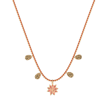 Collier Coral finition...