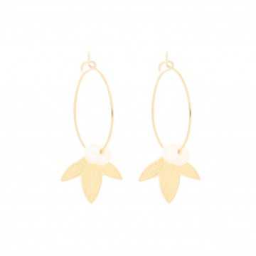 Boucles d’oreilles acier...