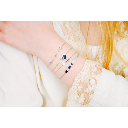 Bracelet acier uni